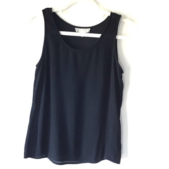 Aura Black Rayon Tank - Picture 1 of 2